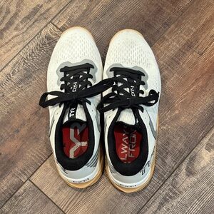 TYR White and Black Athletic Shoes